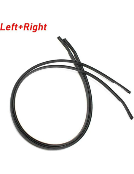 Moldura de Goteo de Techo Bayyee para Toyota Yaris 2007-2011