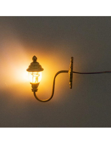 Apliques de Pared Miniatura DOITOOL 2.2x2.7cm Dorado 4Pcs