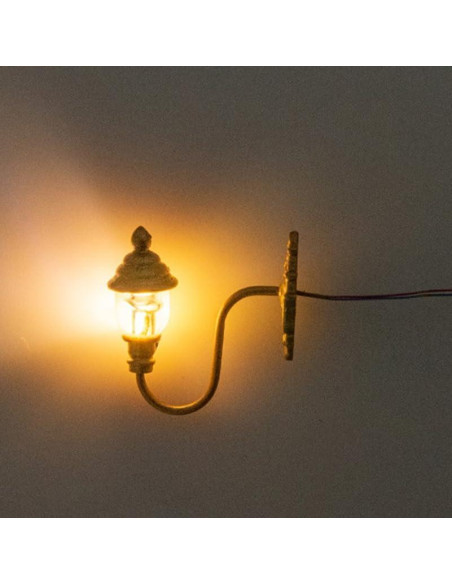 Apliques de Pared Miniatura DOITOOL 2.2x2.7cm Dorado 4Pcs