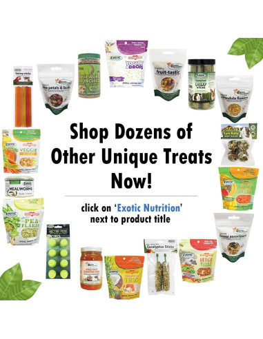 Nectar Pods Exotic Nutrition - Paquete de 4 Gelatinas Frutales