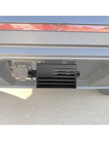 Cubierta de Enganche de Remolque Bonrcea AK9999 con Bloqueo