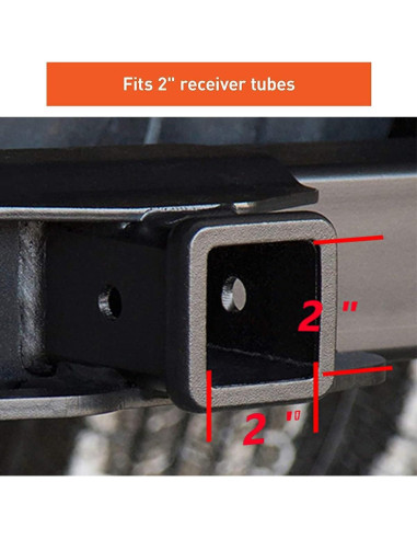 Cubierta de Enganche de Remolque Bonrcea AK9999 con Bloqueo
