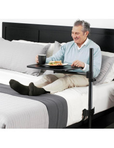 Mesa sobre la Cama Ajustable Able Life 50.8x38.1cm, Giratoria 2
