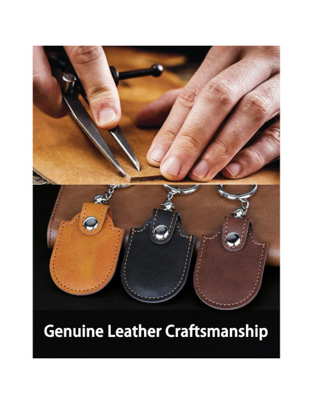 Funda de Cuero Foluu para Samsung Galaxy SmartTag2 2023