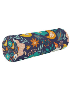 Almohada Cilíndrica de Espuma de Memoria QwThum 43x14 cm