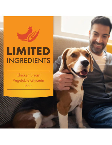 Galletas para Perros Pur Luv Jerky de Pollo 0.45 kg