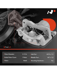 Caliper de Freno de Disco A-Premium para Toyota Yaris 2006-2015 2
