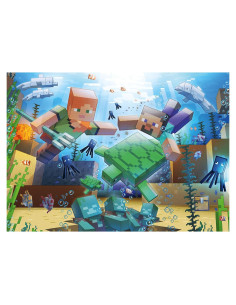 Rompecabezas Ravensburger Minecraft Mosaico 1000 Piezas 70x50cm