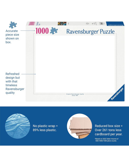 Rompecabezas Ravensburger Minecraft Mosaico 1000 Piezas 70x50cm