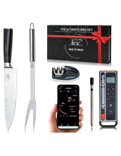 Termómetro de Carne Digital Inalámbrico Nice to Meat - Conectividad Bluetooth y WiFi