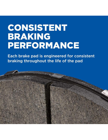 Pastillas de Freno Wagner QS Cerámicas ZD923 para Toyota y Pontiac