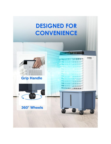 Enfriador Evaporativo Portátil Air Choice JH-310Y 1800 CFM