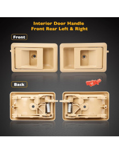 Mango de Puerta Interior Gledewen Beige para Toyota Corolla Tacoma 1983-2000 2