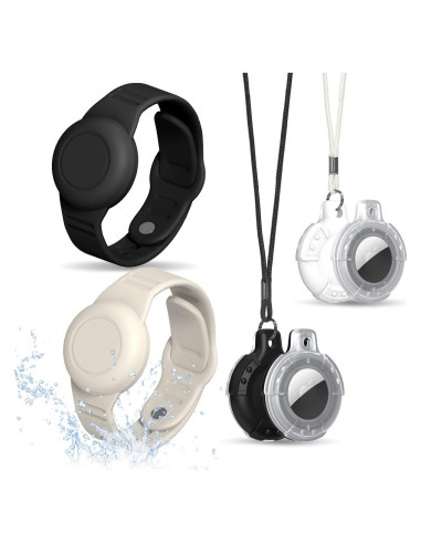 Funda AirTag Impermeable TOLUOHU para Niños - 4 Piezas