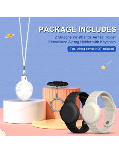Funda AirTag Impermeable TOLUOHU para Niños - 4 Piezas 2