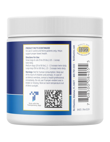 Probioticos NutriGest Rx Vitamins 132.5g para Perros y Gatos