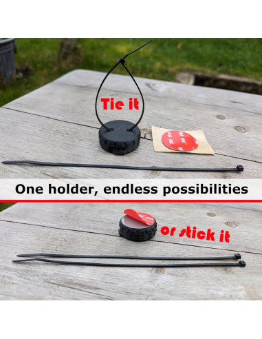 Funda Adhesiva Resistente para AirTag Mars Outpost - Impermeable