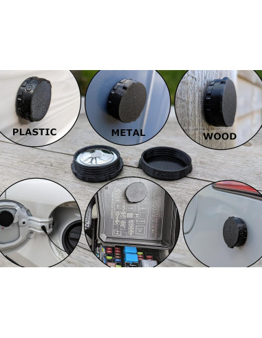 Funda Adhesiva Resistente para AirTag Mars Outpost - Impermeable