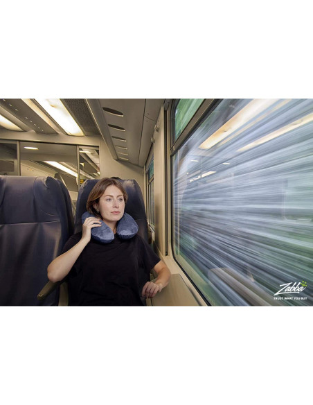 Almohada de Cuello Crafty World Espuma con Memoria Ajustable