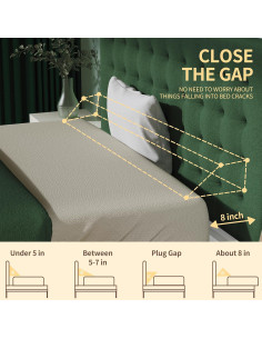 Cojín Wedge para Cabecera FAMLUX PRESTIGE Queen Espuma 30D 2