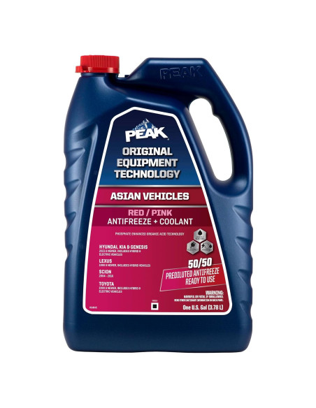 Anticongelante Refrigerante PEAK Vida Extendida 50/50 3.78L