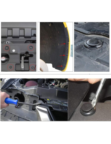 Kit de Clips de Retención Automotriz UNENDA 750pcs Nylon