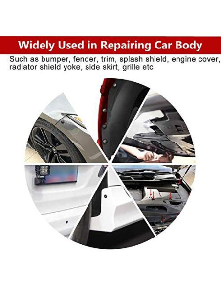 Kit de Clips de Retención Automotriz UNENDA 750pcs Nylon