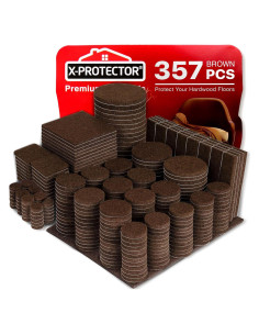 Almohadillas de Fieltro para Muebles X-PROTECTOR 357 Piezas