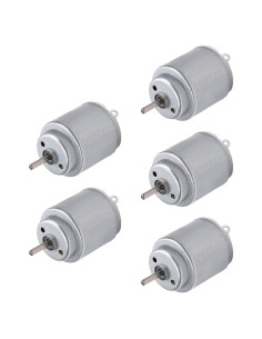 5 Motores Eléctricos CC 1-6V Mini 140 para Juguetes RC DIY