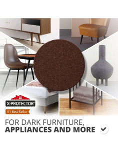 Almohadillas de Fieltro para Muebles X-PROTECTOR 357 Piezas 2