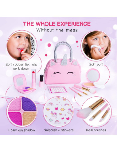 Kit de Maquillaje Falso Unicornio Sprinkles Toyz para Niñas