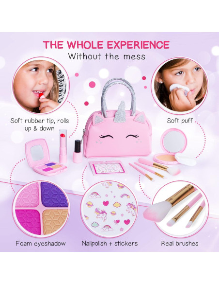 Kit de Maquillaje Falso Unicornio Sprinkles Toyz para Niñas