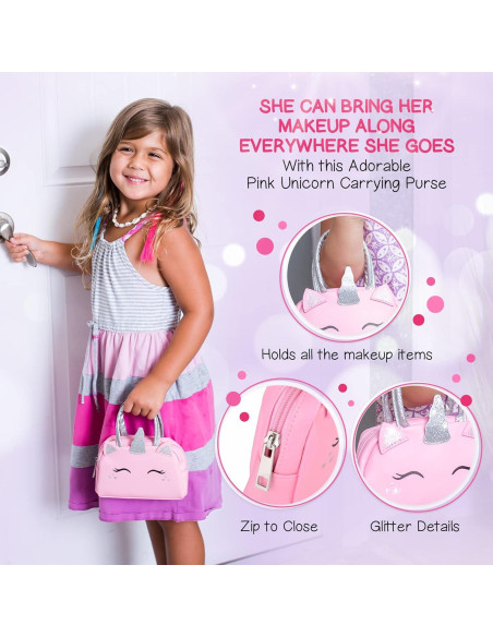 Kit de Maquillaje Falso Unicornio Sprinkles Toyz para Niñas