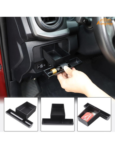 Caja de Almacenamiento Aunginsy para Toyota Tacoma 2016-2023
