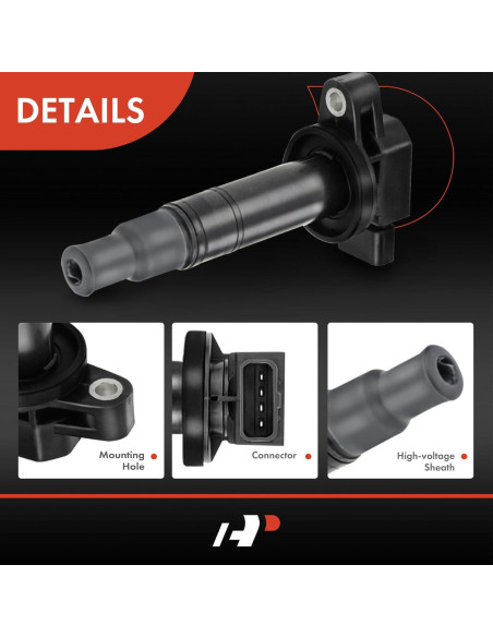 Bobina de Encendido A-Premium para Toyota y Scion 1.3L 1.5L