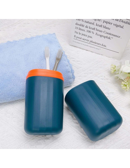 Estuche de Cepillo de Dientes RINDOJIN Azul 6.5x20x5 cm