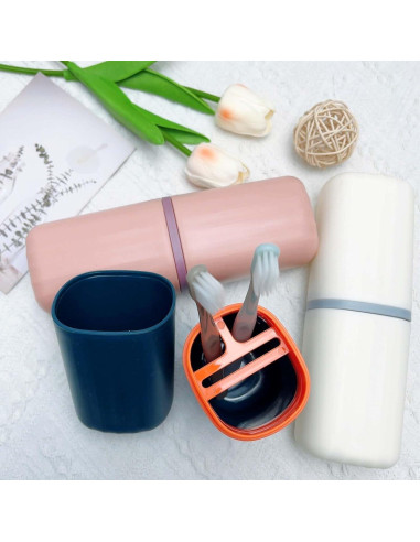 Estuche de Cepillo de Dientes RINDOJIN Azul 6.5x20x5 cm