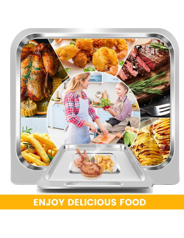 Bandeja de Cocina para Freidora de Aire CHEFMAN 10L 23.9x22.4cm