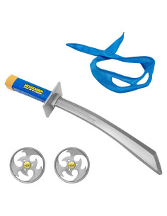 Disfraz Tortuga Ninja Azul con Accesorios para Niños 3-12 Años