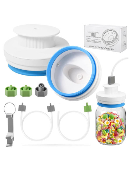 Kit Sellador de Tarros Mason Afontoto - Compatible con FoodSaver