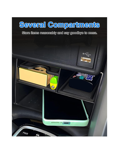 Organizador de Consola Central Karltys 2PCS para Toyota Corolla Cross 2022-2025
