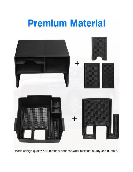 Organizador de Consola Central Karltys 2PCS para Toyota Corolla Cross 2022-2025