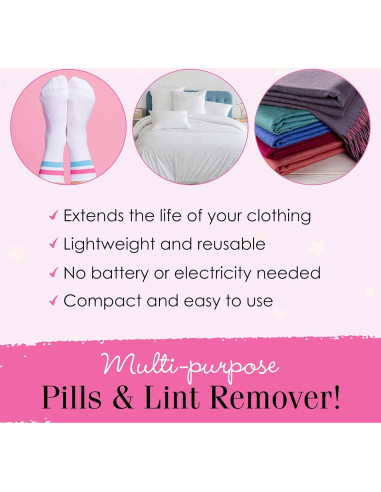 Removedor de Pelusas Hollywood Fashion Secrets - 1 Paquete