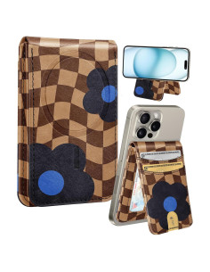 Cartera Magnética Shorogyt para iPhone 12-16, Bloqueo RFID, 5 Tarjetas