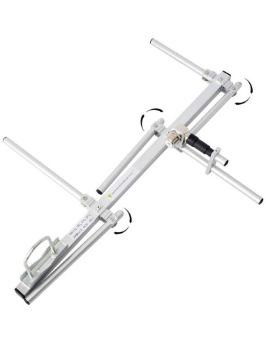 Antena Yagi UHF Plegable HYS 70cm 400-470MHz Alta Ganancia