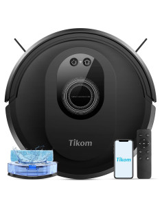 Aspiradora Robot Tikom G8000 Max 5000Pa con Mopa, 150 Min