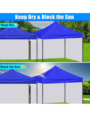 Canalón de Lluvia Joramoy 3.05m para Carpa 3x3m Impermeable