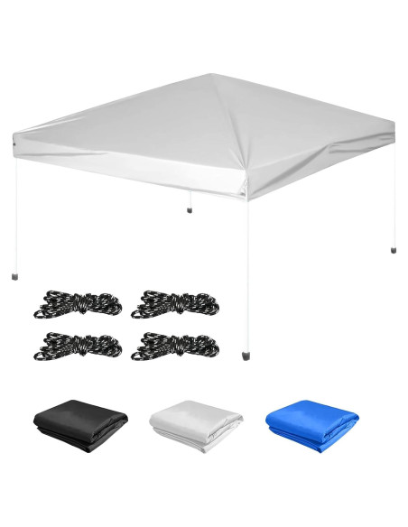 Cubierta Superior de Carpa Plegable MALOROY 10x10 Pies Impermeable