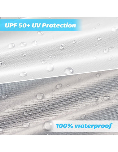 Cubierta Superior de Carpa Plegable MALOROY 10x10 Pies Impermeable