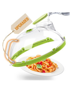 Cubierta de Microondas Gracenal 25.4 cm Verde con Mango